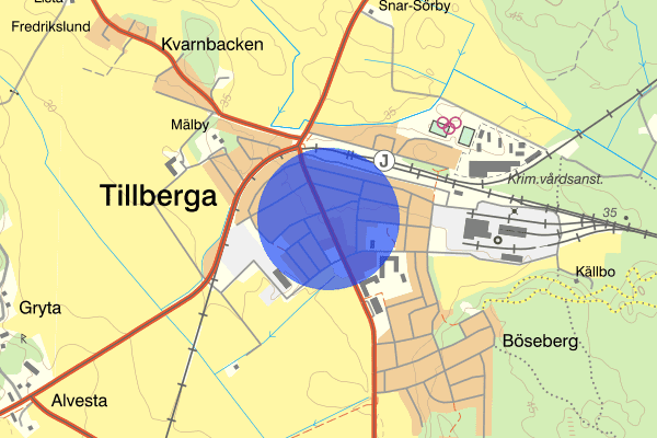 Kvistbergavägen 21 juli 14:25, Trafikolycka, personskada, Västerås