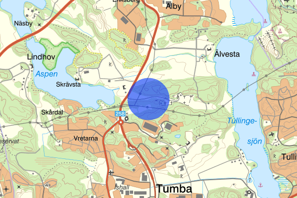 Lilla Dalens Väg 23 juli 09:17, Rattfylleri, Botkyrka