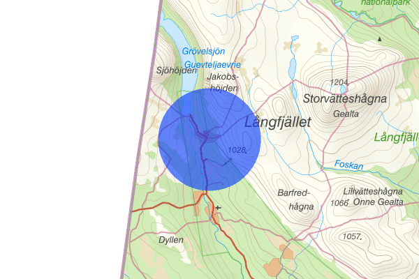 Grövelsjön 24 juli 11:40, Fjällräddning, Älvdalen