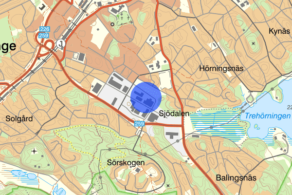 Sjödalsvägen 25 juli 02:24, Detonation, Huddinge