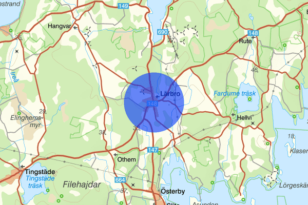 Lärbro 27 juli 13:19, Trafikolycka, personskada, Gotlands län