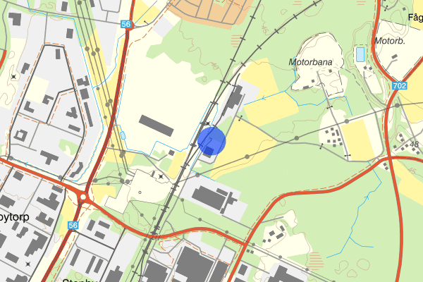 Terminalvägen 28 juli 01:39, Skadegörelse, Västerås