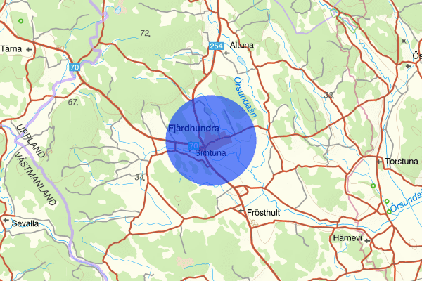 Fjärdhundra 28 juli 03:11, Skadegörelse, Enköping