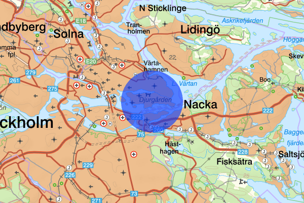 Djurgården 29 juli 05:40, Motorfordon, stöld, Stockholm