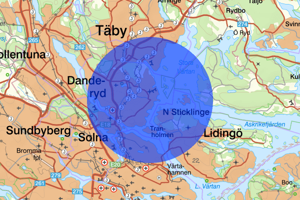 Djursholm 31 juli 02:02, Detonation, Danderyd