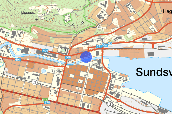 Skepparegatan 31 juli 11:20, Trafikolycka, Sundsvall