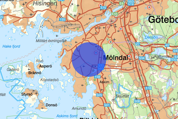 Västra Frölunda 01 augusti 10:41, Uppdatering, Göteborg