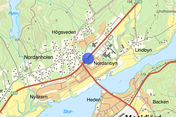 Mockfjärd E16 01 augusti 11:50, Trafikolycka, singel, Gagnef