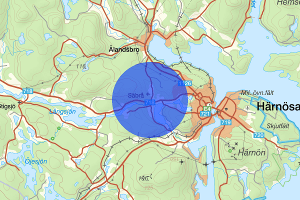 Byåker 02 augusti 14:20, Trafikkontroll, Härnösand