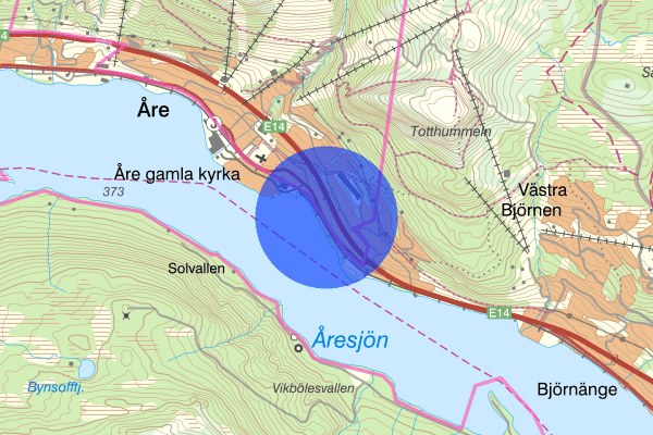 Årevägen 04 augusti 10:06, Trafikkontroll, Åre