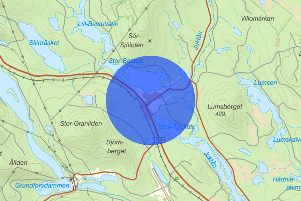 Gunnarn 04 augusti 14:08, Trafikolycka, vilt, Storuman