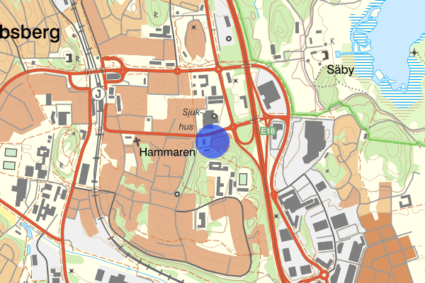 Dackevägen 04 augusti 16:51, Trafikolycka, personskada, Järfälla