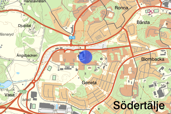 Prästgårdsvägen 05 augusti 00:58, Detonation, Södertälje