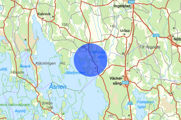 Jät 06 augusti 11:56, Brand, Växjö