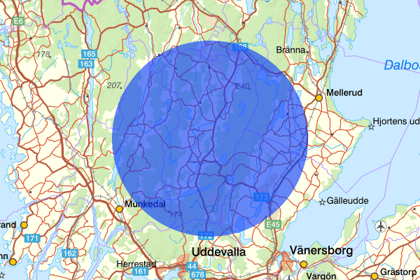  06 augusti 23:07, Försvunnen person, Färgelanda