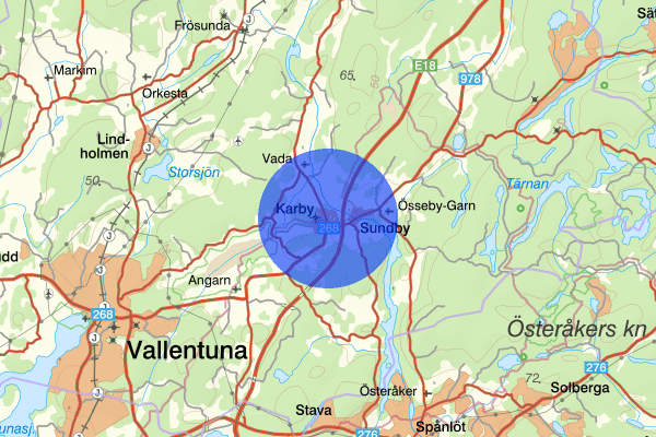 Karby 07 augusti 04:34, Rattfylleri, Vallentuna