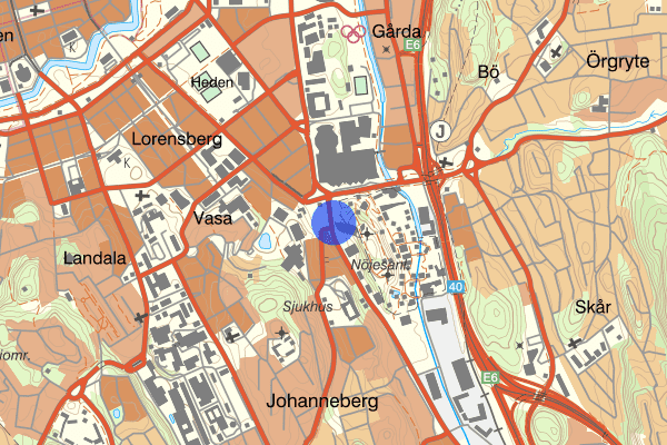 Korsvägen 07 augusti 13:48, Våld/hot mot tjänsteman, Göteborg