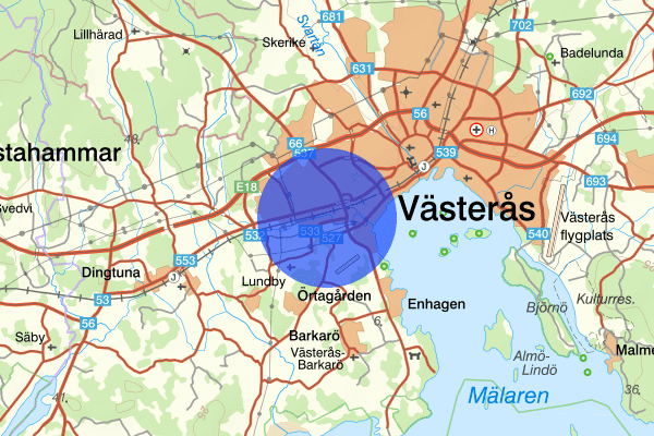 Hacksta 08 augusti 01:06, Mord/dråp, försök, Västerås