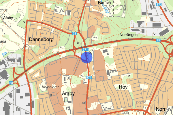 Kungsgårdsvägen 09 augusti 00:34, Trafikolycka, Växjö