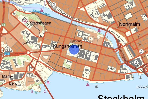 Kronobergsparken 09 augusti 00:11, Rån, försök, Stockholm