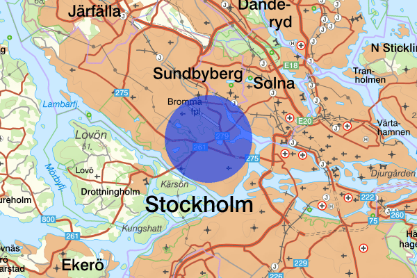 Riksby 09 augusti 17:08, Larm Överfall, Stockholm