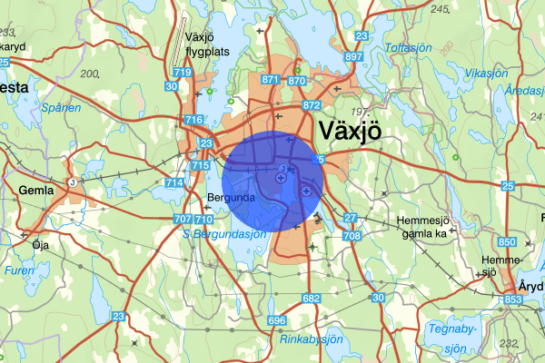 Söder 09 augusti 15:53, Motorfordon, stöld, Växjö