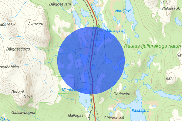 Rensjön 09 augusti 23:23, Trafikkontroll, Kiruna