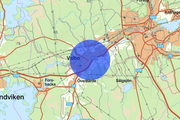 Valbo 10 augusti 02:41, Stöld/inbrott, Gävleborgs län