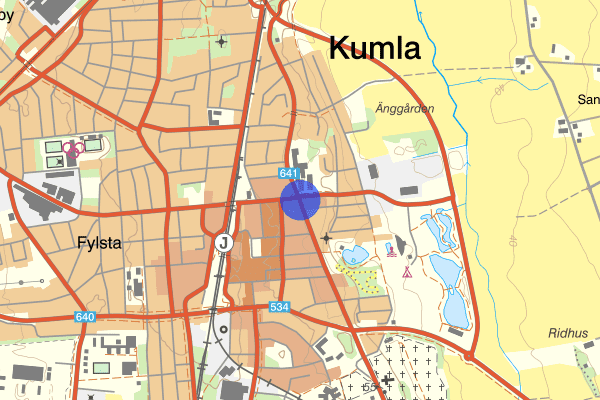 Södra Kungsvägen 10 augusti 10:41, Rattfylleri, Kumla