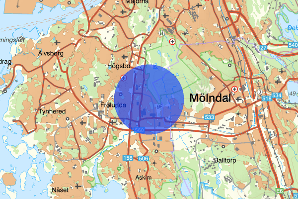 Högsbo 10 augusti 14:44, Rån, Göteborg