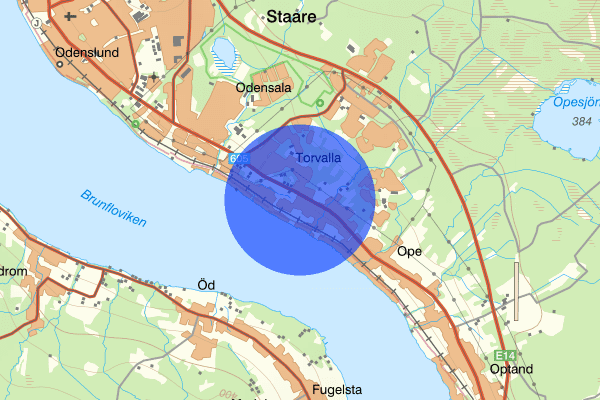 Opevägen 11 augusti 08:22, Trafikkontroll, Östersund