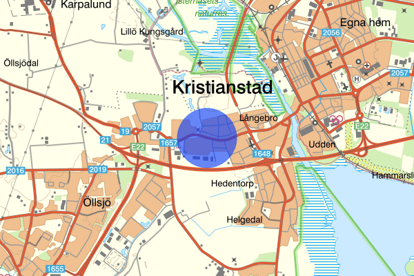 Långebrogatan 11 augusti 15:11, Trafikolycka, singel, Kristianstad