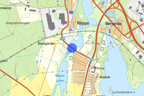 Stora Räppevägen 12 augusti 05:48, Skadegörelse, Växjö