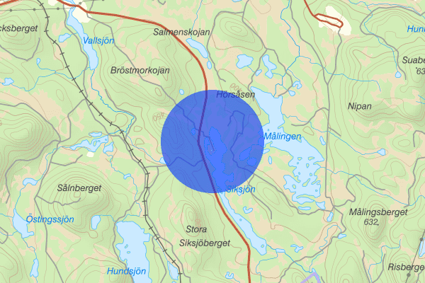 Siksjön 12 augusti 08:14, Trafikolycka, Härjedalen