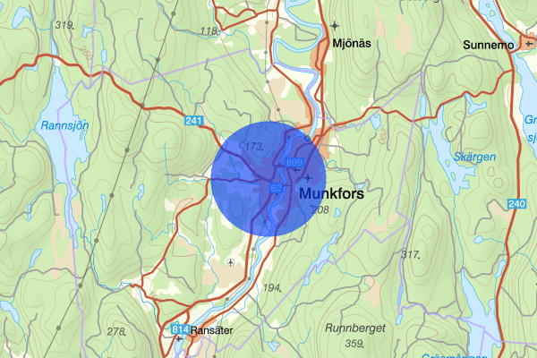 Munkerud 13 augusti 09:51, Trafikolycka, Munkfors