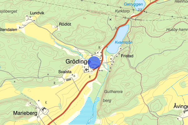 Grödinge 13 augusti 16:43, Trafikolycka, personskada, Botkyrka