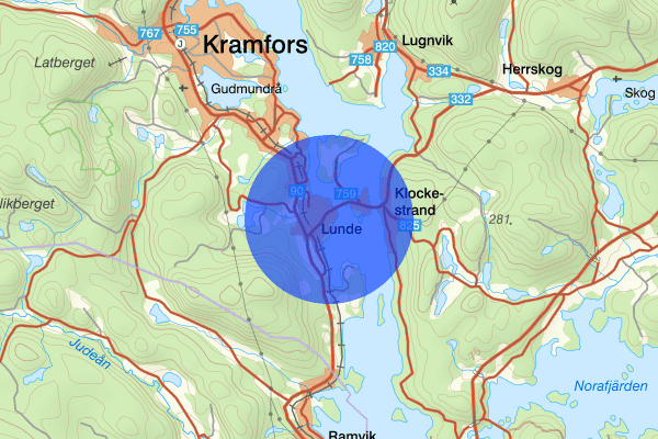 Lunde 14 augusti 12:35, Inbrott, Kramfors