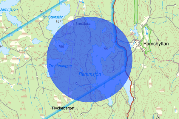 Väster Rammsjön 14 augusti 17:04, Trafikolycka, personskada, Örebro