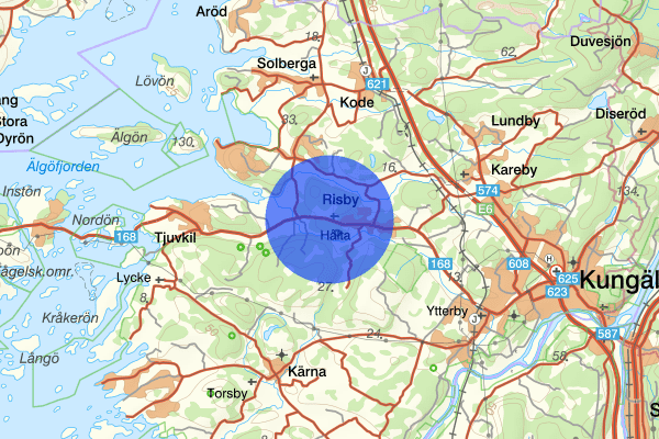 Hålta 14 augusti 17:51, Trafikolycka, Kungälv