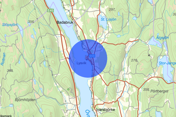 Lysvik 14 augusti 20:40, Trafikolycka, personskada, Sunne