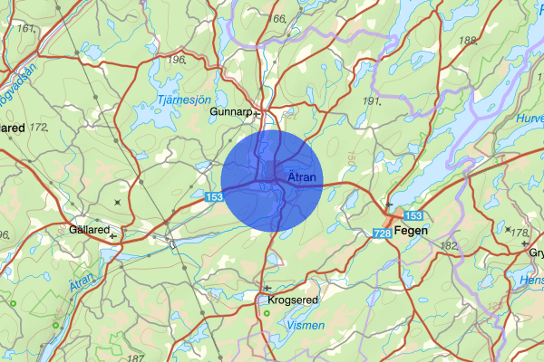 Ätran 16 augusti 11:49, Anträffad död, Falkenberg