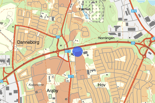 Kringelvägen 16 augusti 20:05, Rån, försök, Växjö