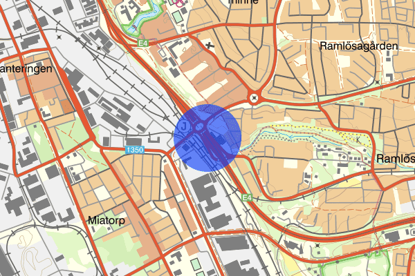 Malmöleden 18 augusti 00:11, Brand, Helsingborg