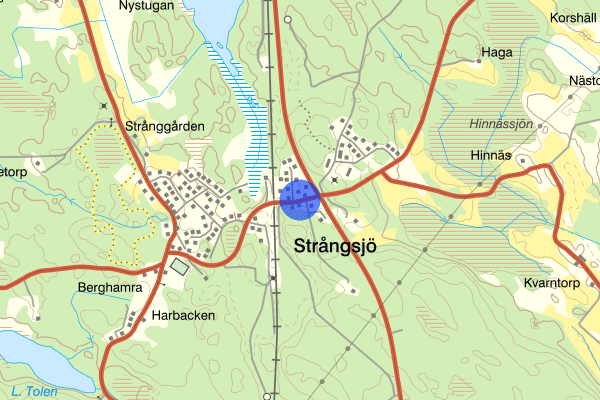 Strångsjövägen 18 augusti 09:15, Trafikolycka, Katrineholm