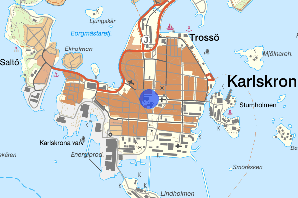 Stortorget 19 augusti 02:47, Misshandel, Karlskrona