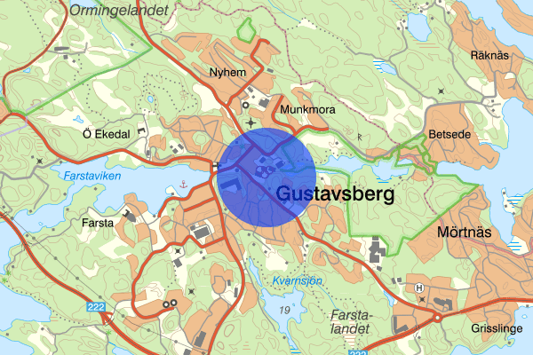 Gustavsbergs centrum 19 augusti 03:56, Rattfylleri, Värmdö