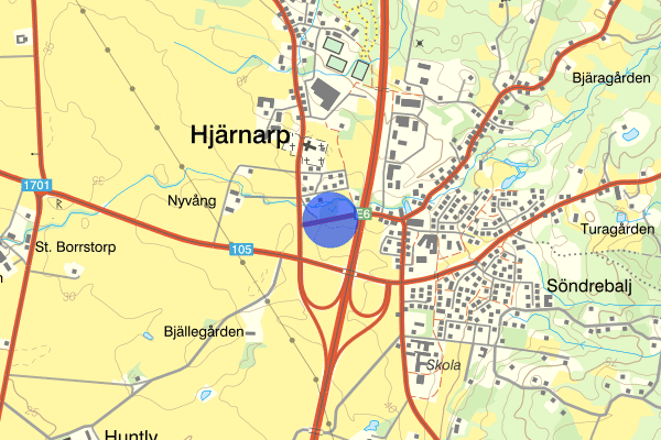 Hjärnarpsvägen 19 augusti 20:53, Brand, Ängelholm