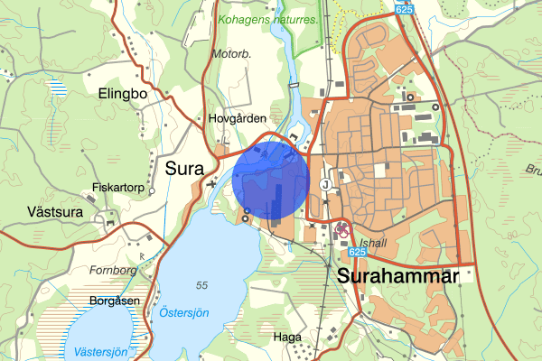 Stålvägen 20 augusti 00:26, Trafikolycka, Surahammar