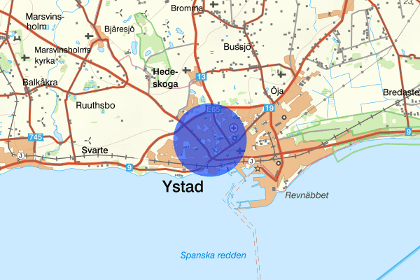 Bellevue 21 augusti 19:33, Försvunnen person, Ystad