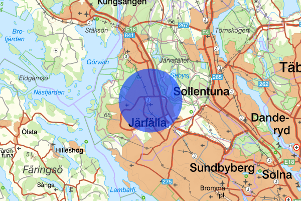 Jakobsberg 23 augusti 15:27, Rån, Järfälla